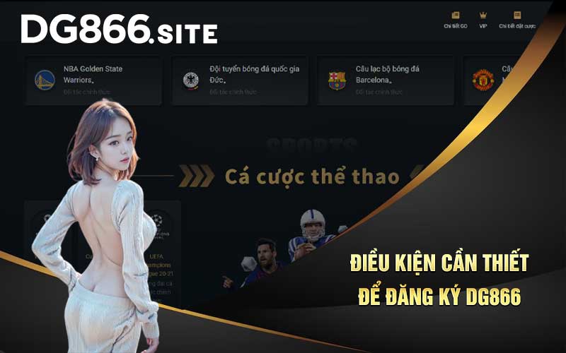 Điều kiện cần thiết để đăng ký DG866 